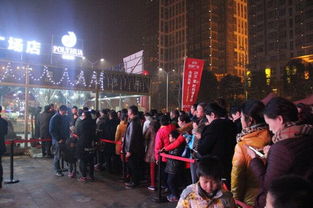 平安夜,海淘黨擠爆揚州昌建廣場
